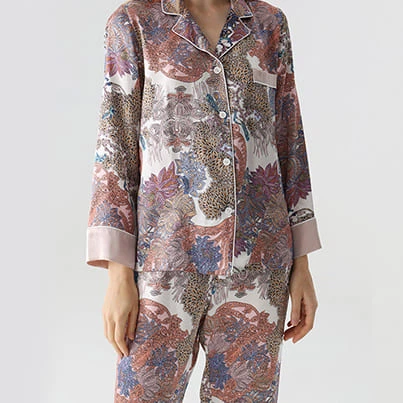 Custom silk garment