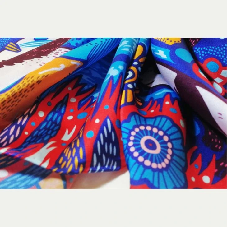 Chinese Panda Silk Scarf  