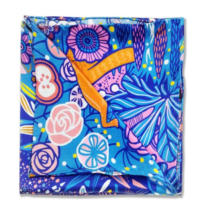 Custom Lady Silk Scarf Supplier