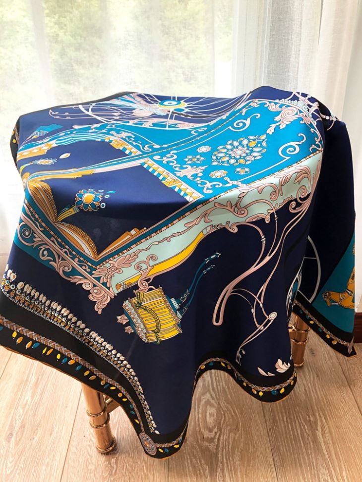 Wholesale Custom Lady Silk Scarf Factory