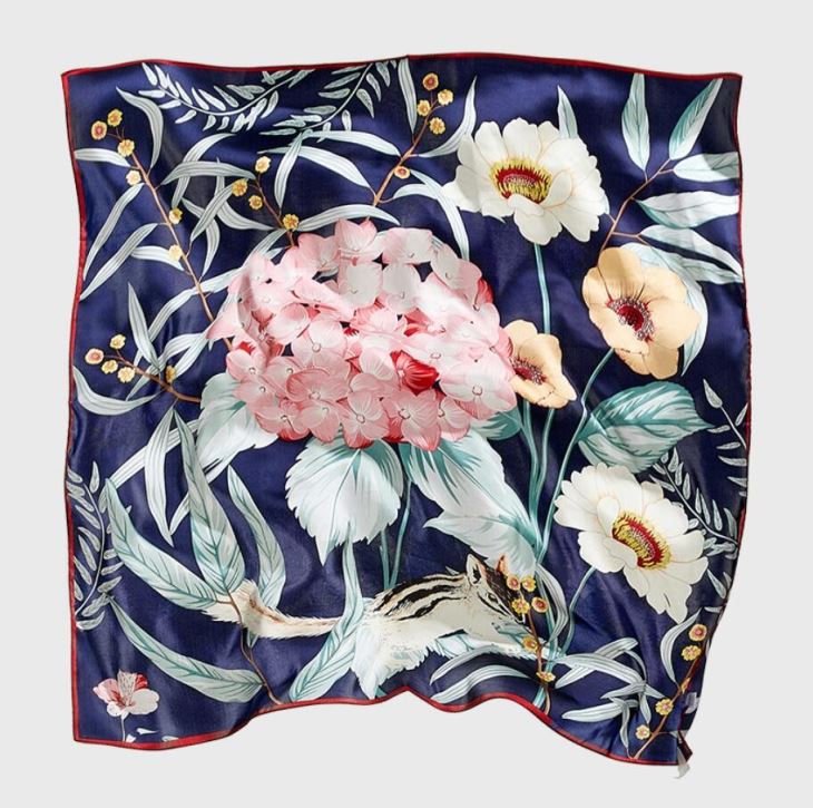 Customize Print Silk Scarf
