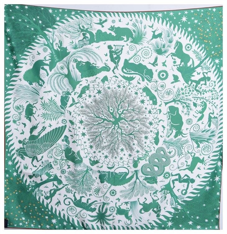 Exquisite Hand Rolled 100% Silk Double Thaobh Scarf Cearnóg Clóbhuailte